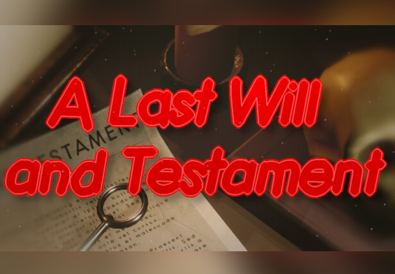 A Last Will And Testament: Adventure Steam CD Key
