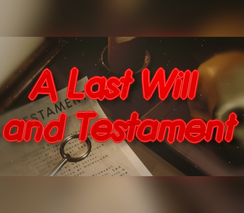 

A Last will and Testament: Adventure Steam CD Key