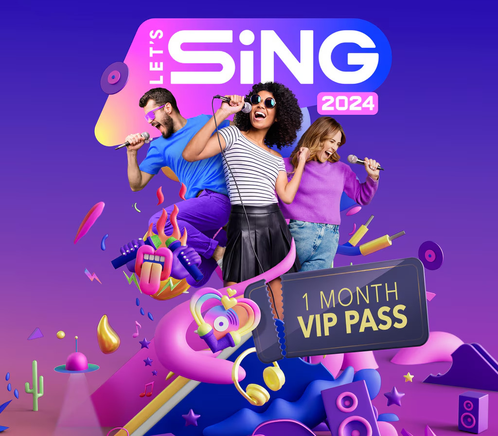 Let's Sing 2024: VIP Pass - Trial DLC EU (without DE) PS5