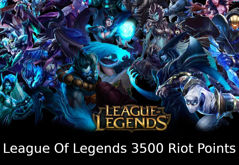 League Of Legends 3500 RP Prepaid Card NA