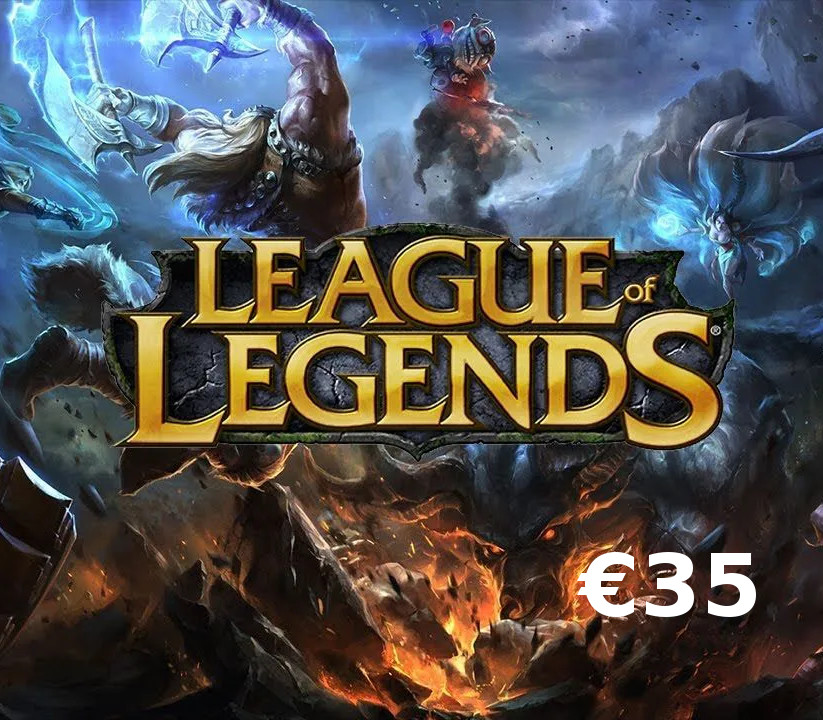 League Of Legends 35 EUR Prepaid RP Card EU