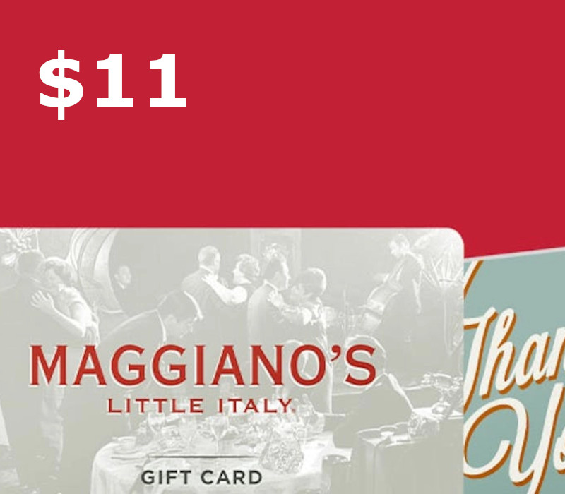 

Maggiano's Little Italy $11 Gift Card US