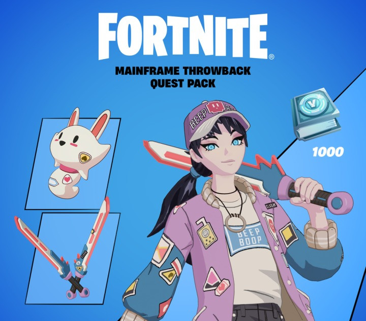 

Fortnite - Mainframe Throwback Quest Pack DLC UK XBOX One / Xbox Series X|S CD Key