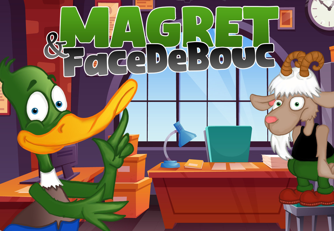 Magret & FaceDeBouc "The buddy-buddy case" PC Steam CD Key screenshot 2