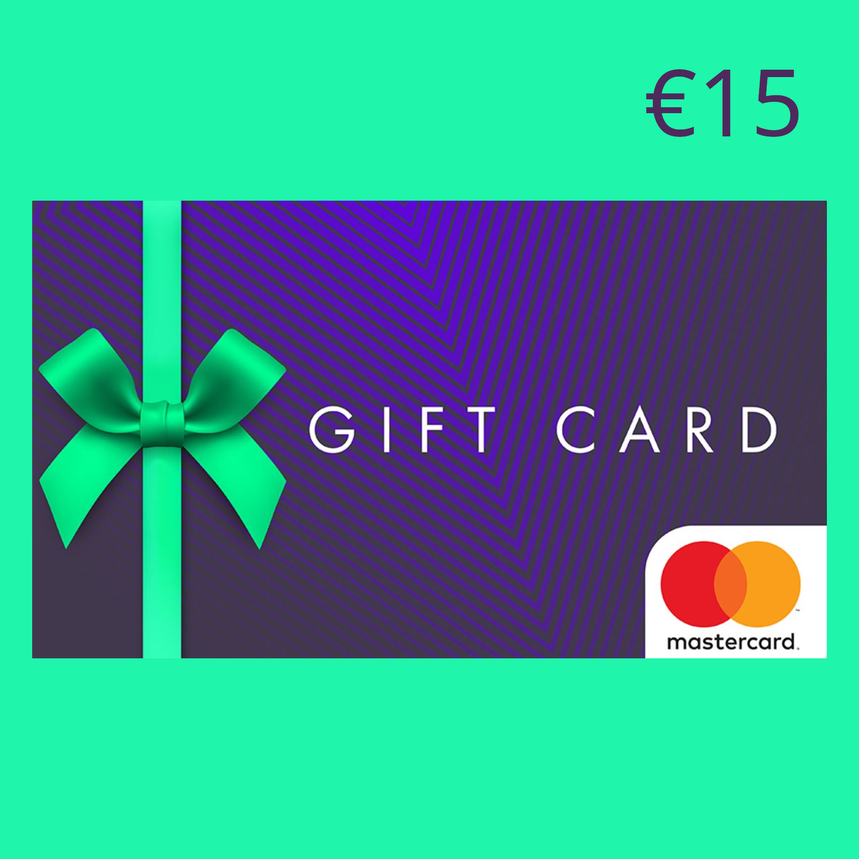 

Mastercard Gift Card €15 EU