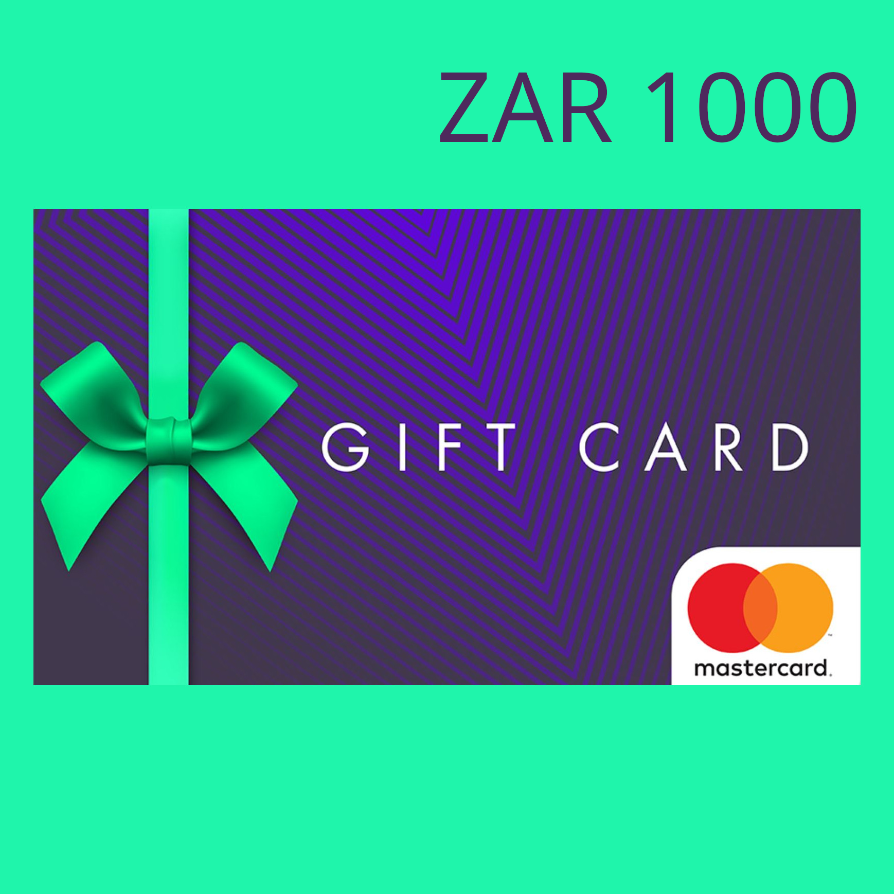 

Mastercard Gift Card ZAR 1000 ZA