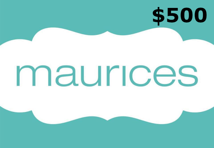 Maurices $500 Gift Card US