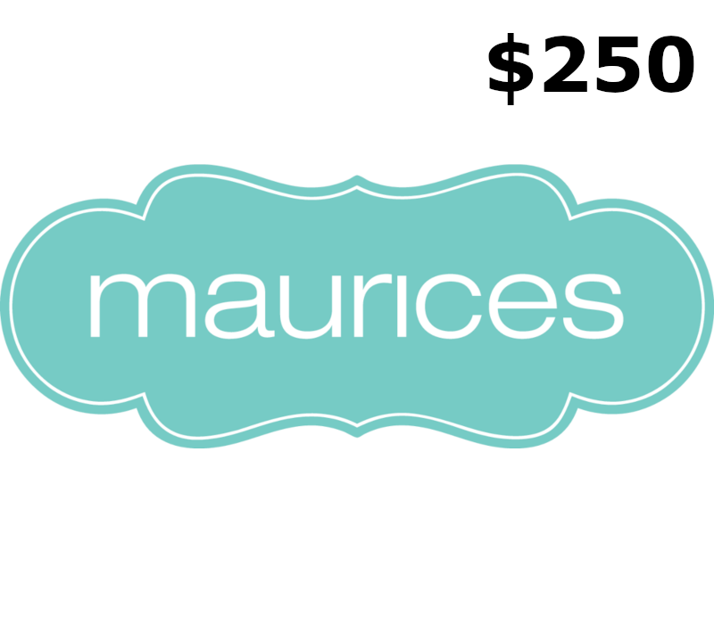 maurices $250 Gift Card US
