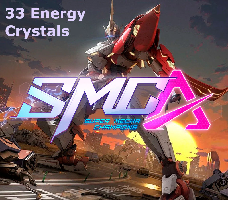 

Super Mecha Champions - 30 (+ 3 Bonus) Energy Crystals Reidos Voucher