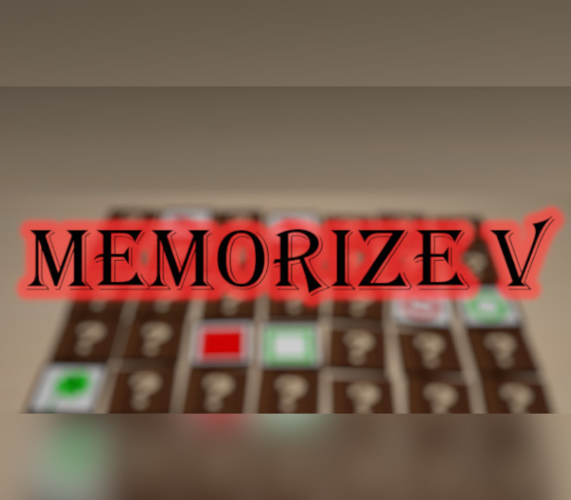 

Memorize V Steam CD Key