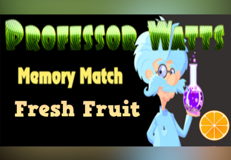 Professor Watts Memory Match Fresh Fruit PC Steam CD Key screenshot 1