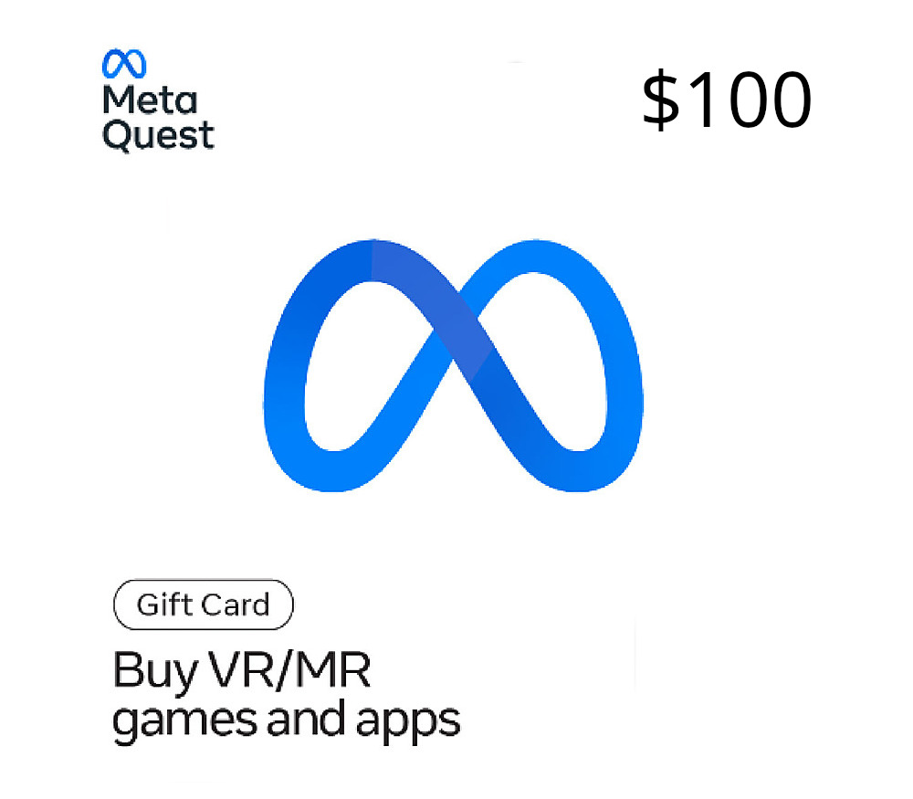 

Meta Quest $100 Gift Card US