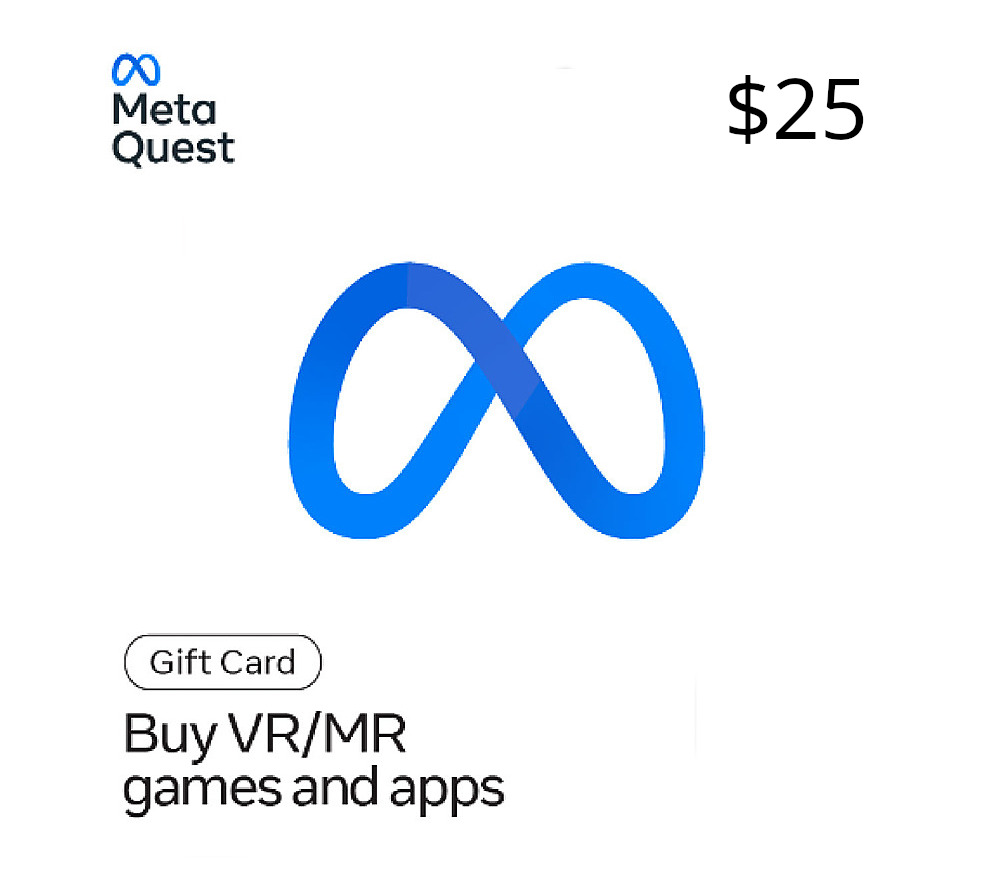 

Meta Quest $25 Gift Card US