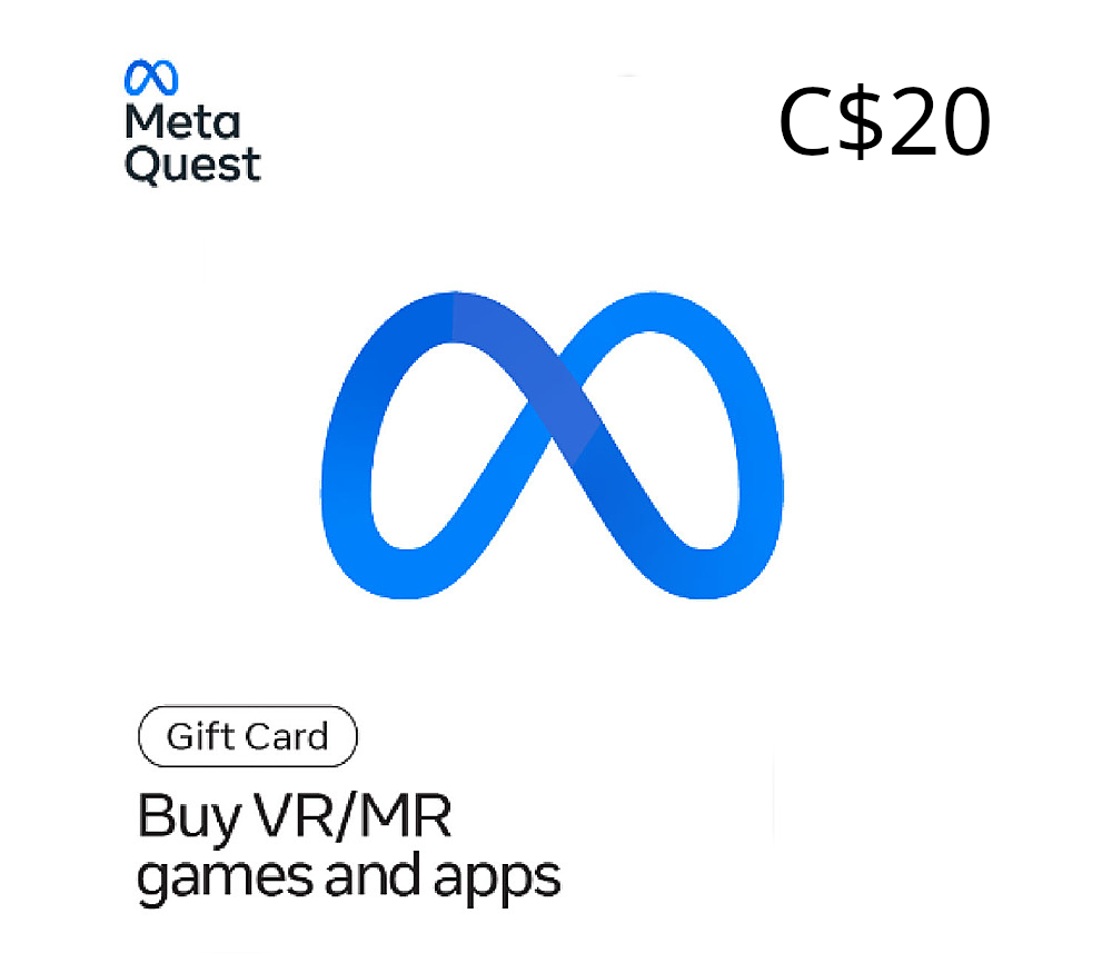 

Meta Quest C$20 Gift Card CA