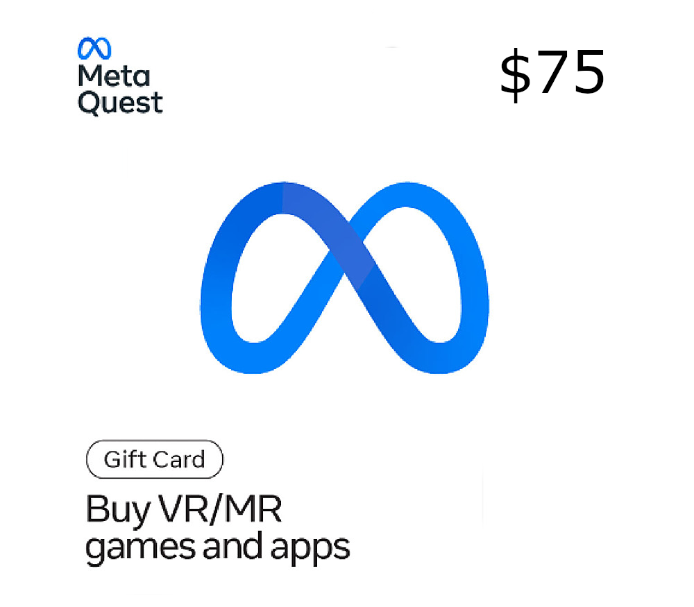 Meta Quest $75 Gift Card US