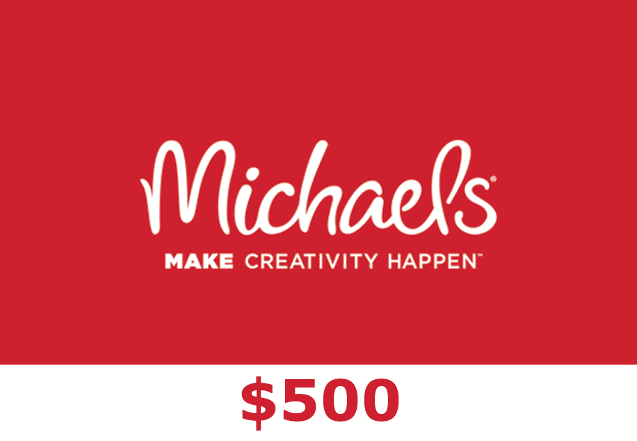 Michaels $500 Gift Card US