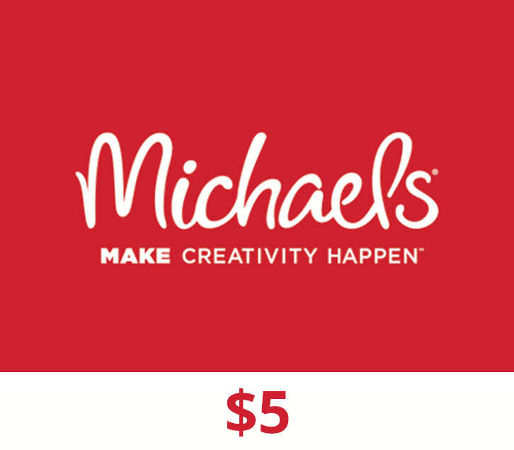 

Michaels $5 Gift Card US