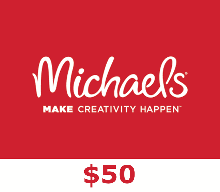 

Michaels $50 Gift Card US