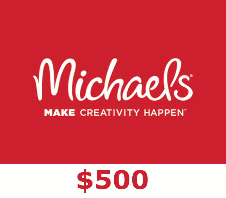 Michaels $500 Gift Card US