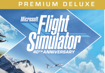 Microsoft Flight Simulator 40th Anniversary Premium Deluxe Edition EU Xbox Series X,S / Windows 10 CD Key