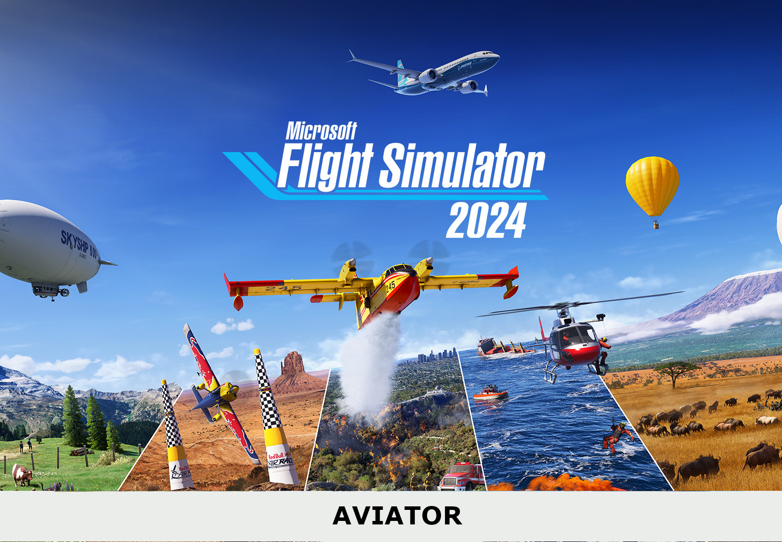 Microsoft Flight Simulator 2024 Aviator Edition EU Xbox Series X|S / PC CD Key