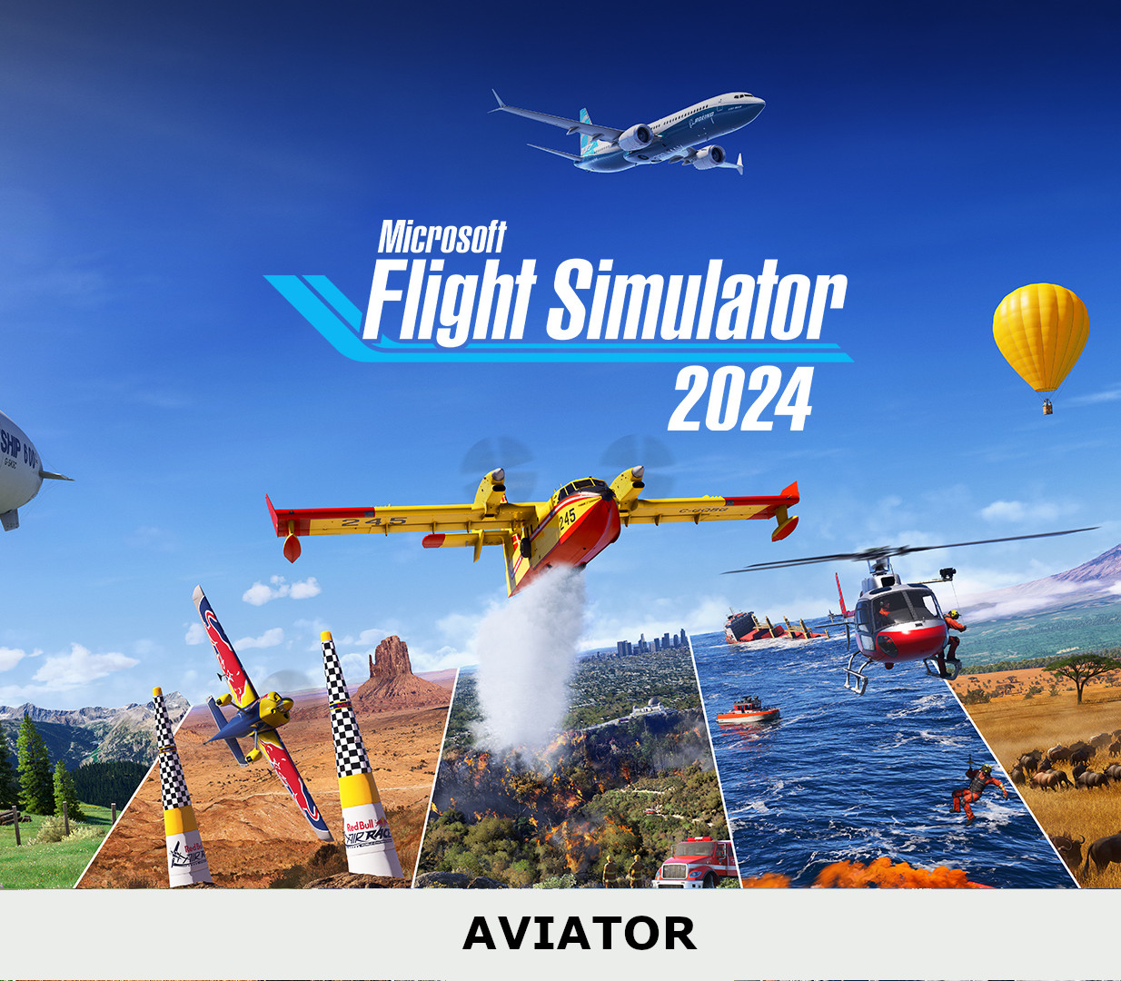 Microsoft Flight Simulator 2024 Aviator Edition PRE-ORDER EU Xbox Series X|S / PC CD Key