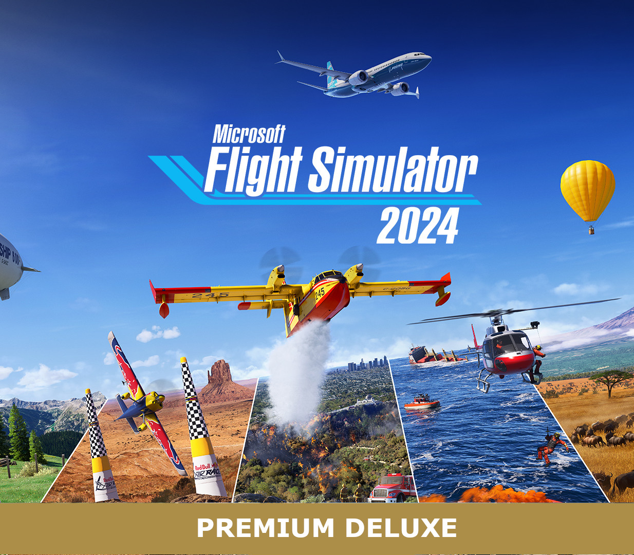 

Microsoft Flight Simulator 2024 Premium Deluxe Edition Xbox Series X|S / PC CD Key