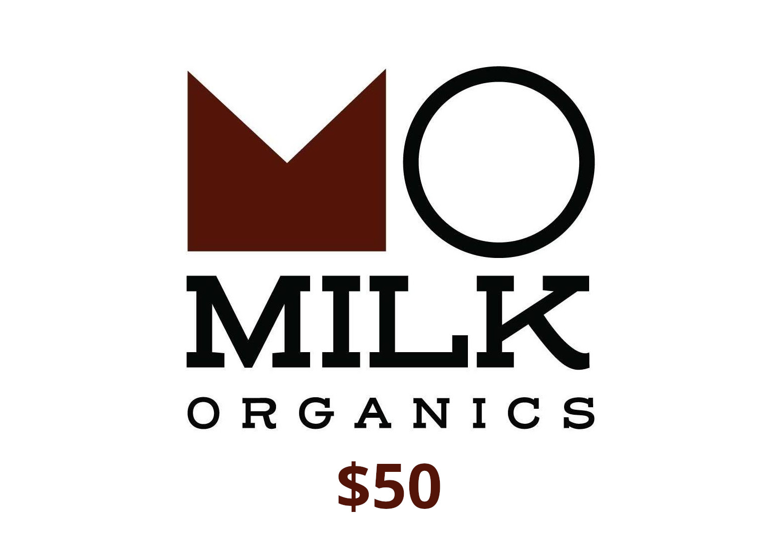 Milk Organics $50 Gift Card US screenshot 1