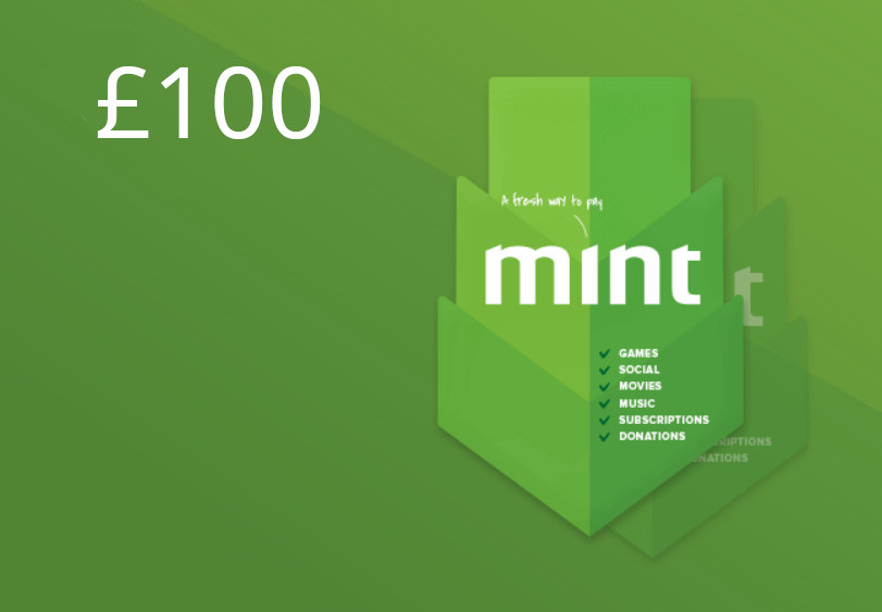 Mint 100 GBP Card UK