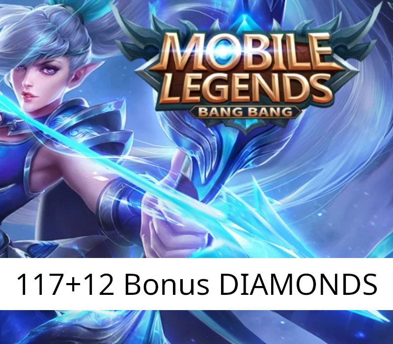 Mobile Legends - 117 +12 Bonus Diamonds Key