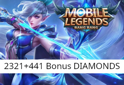 Mobile Legends - 2321+441 Bonus Diamonds Key