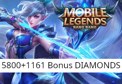 Mobile Legends - 5800+1161 Bonus Diamonds Key