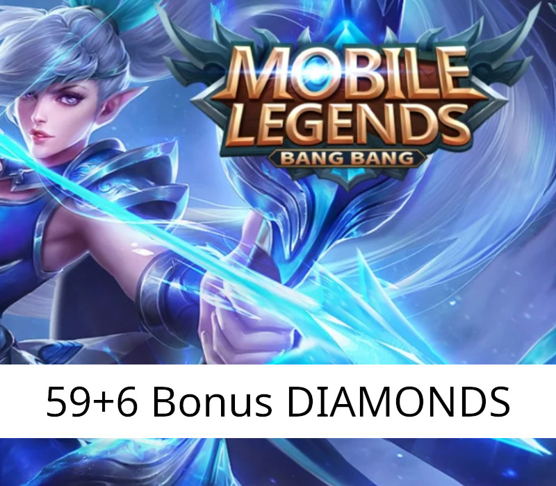 

Mobile Legends - 59+6 Bonus Diamonds Key