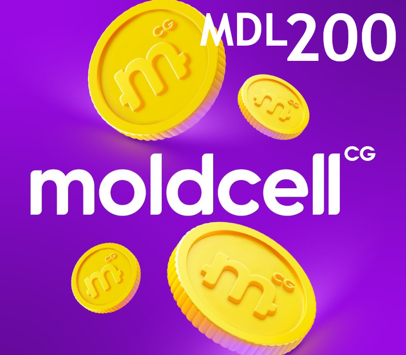 

Moldcell 200 MDL Mobile Top-up MD