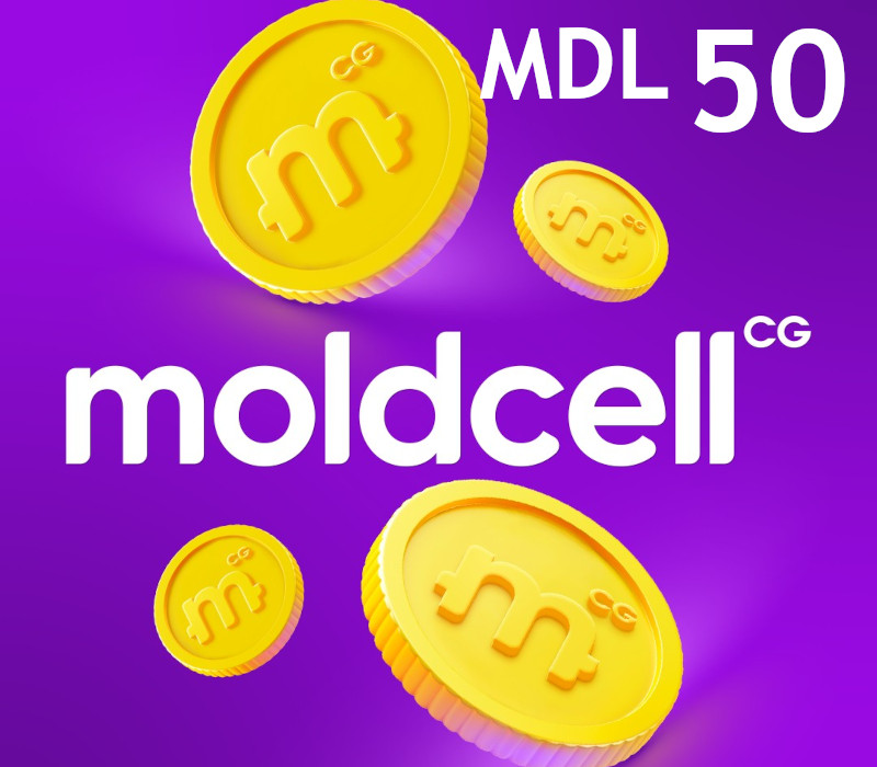 

Moldcell 50 MDL Mobile Top-up MD