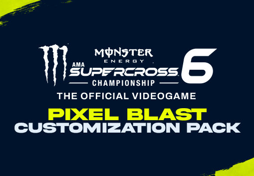 Monster Energy Supercross 6 - Pixel Blast Customization Pack DLC EU XBOX One / Xbox Series X,S CD Key