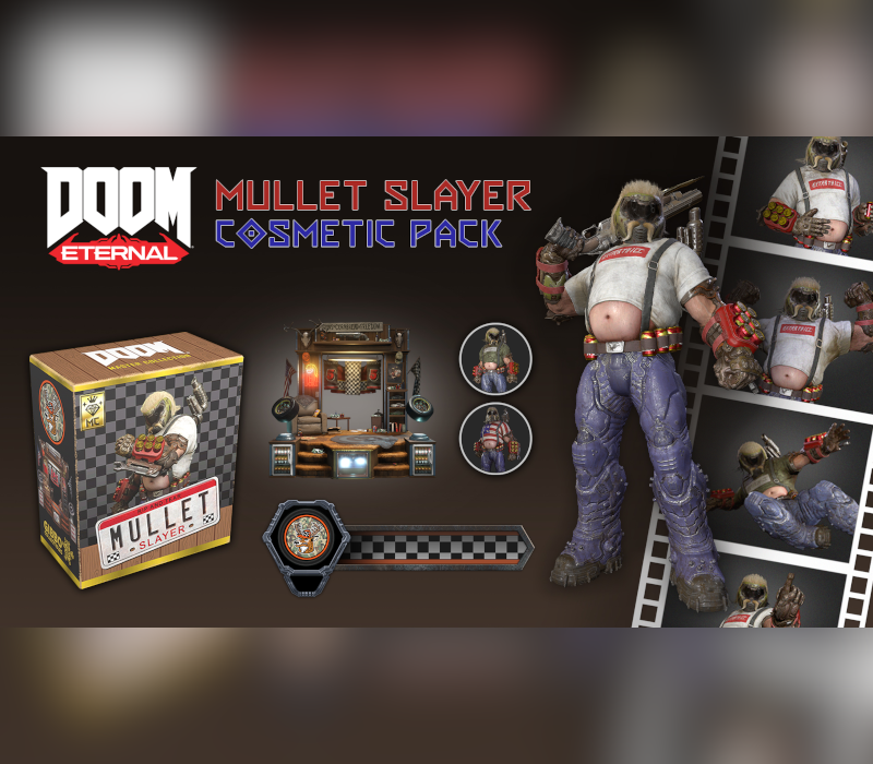 DOOM Eternal - Mullet Slayer Master Collection Cosmetic Pack EU Nintendo Switch CD Key