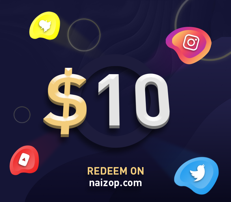 Naizop 10 USD Gift Card