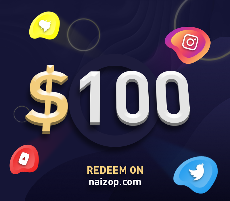 Naizop 100 USD Gift Card