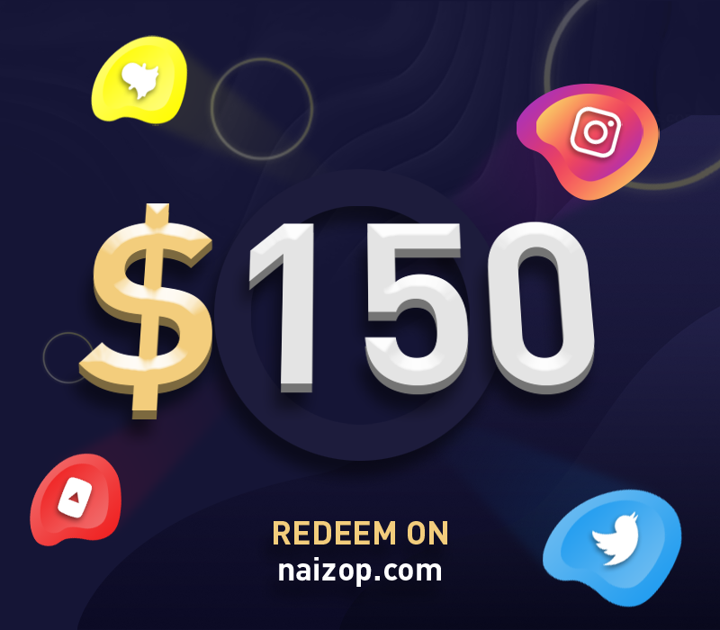 Naizop 150 USD Gift Card