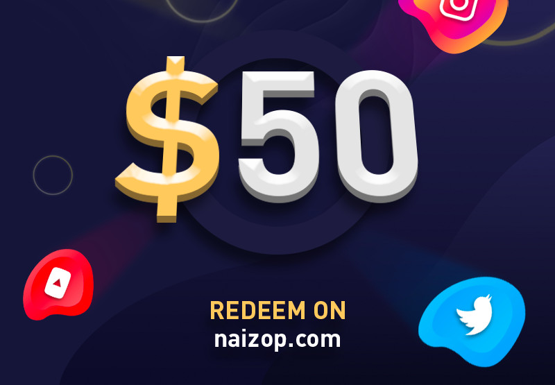 Naizop 50 USD Gift Card