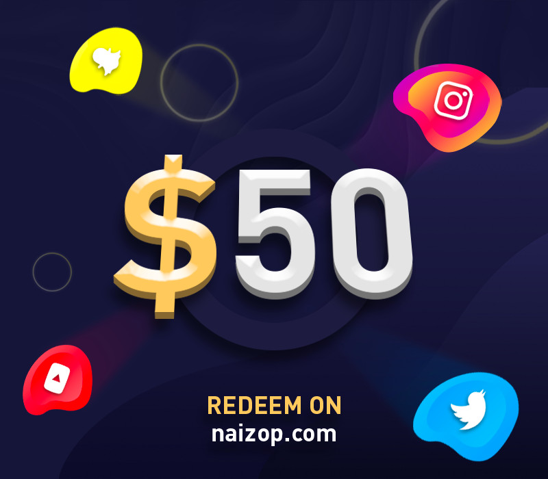 Naizop 50 USD Gift Card