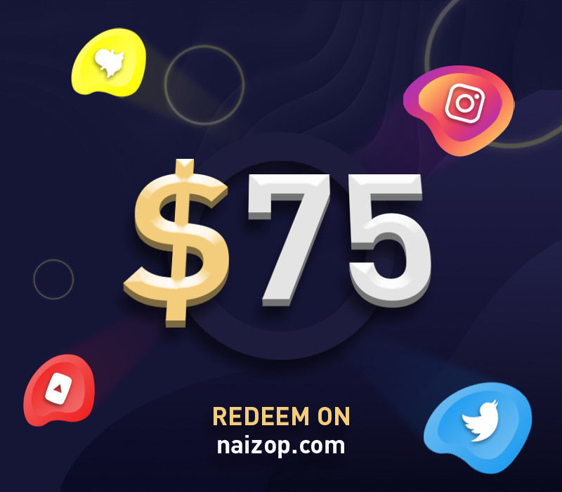 Naizop 75 USD Gift Card
