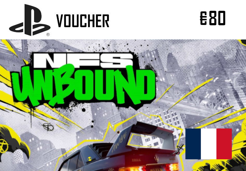 Need For Speed Unbound PlayStation Network Card €80 FR
