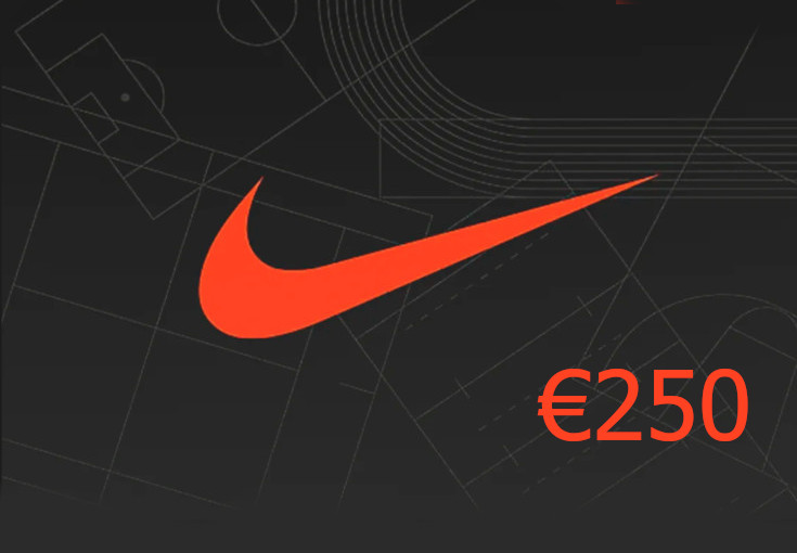 Nike EUR 250 Gift Card DE screenshot 1