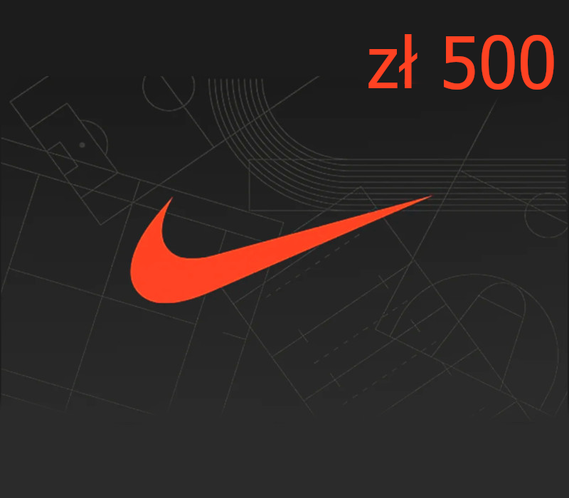 Nike 500 PLN Gift Card PL