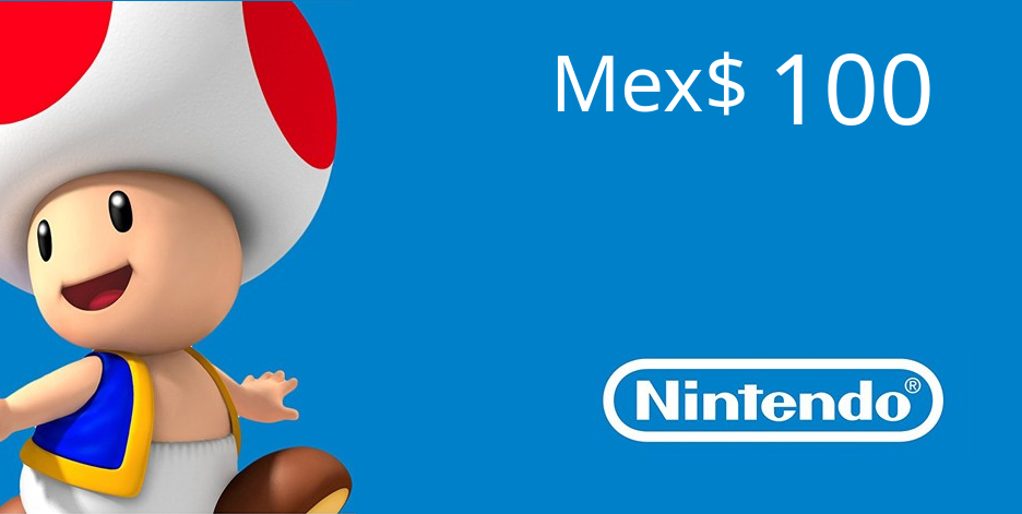 Nintendo eShop Prepaid Card MXN 100 MX Key