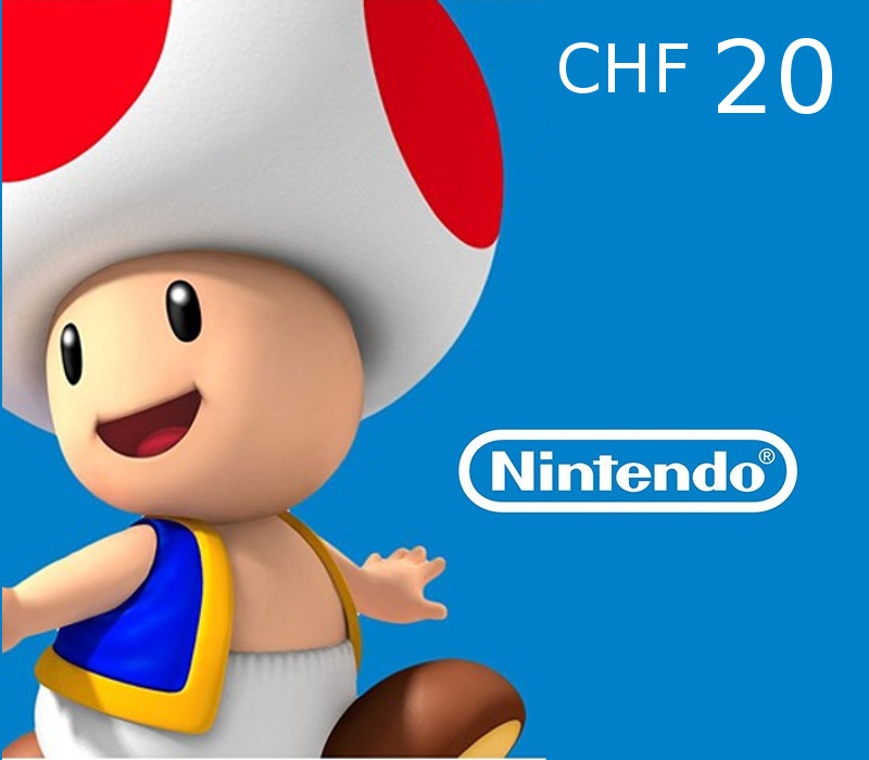 

Nintendo eShop Prepaid Card CHF 20 CH Key