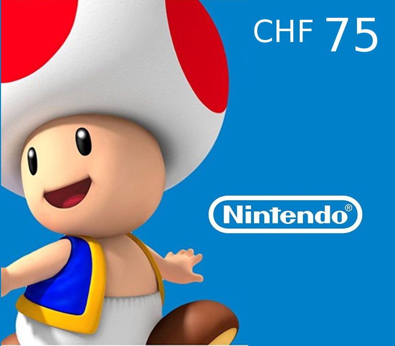 

Nintendo eShop Prepaid Card CHF 75 CH Key