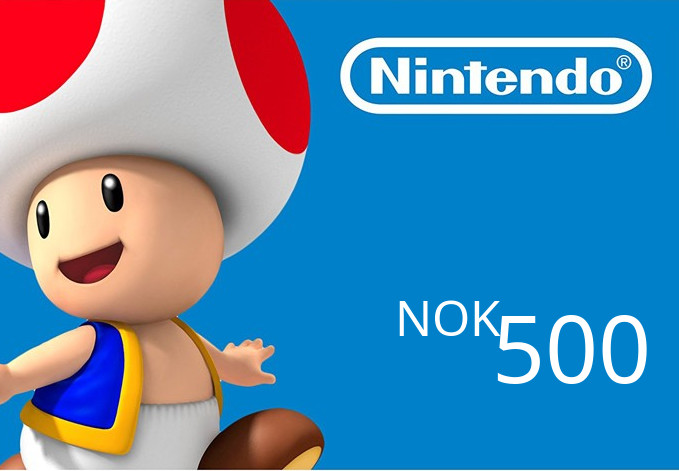 Nintendo EShop Prepaid Card 500 NOK NO Key